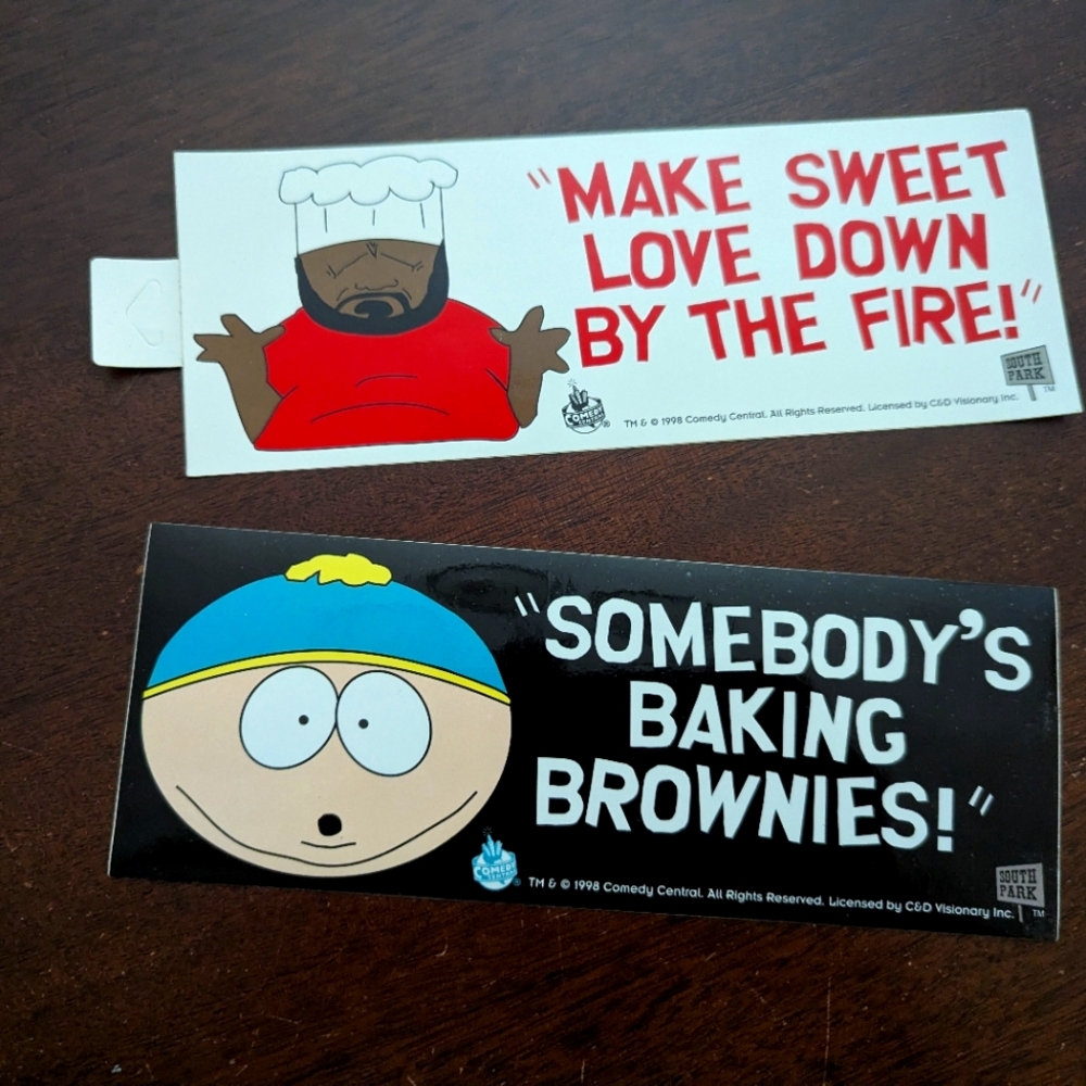 Vintage SouthPark Bumper Stickers